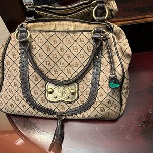 Great large Dooney bag need  little cleaning inside